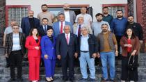 Selim Başkana Gazetecilerden Ziyaret