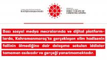 İLETİŞİM BAŞKANLIĞI,YALAN HABER ve PAYLAŞIMLARI YALANLADI