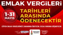 Onikişubat Belediyesi Emlak Vergisi ödemesini hatırlattı