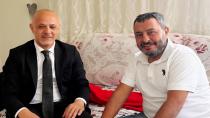 Başkan Koray Kıraç'tan,Adem Yıldız'a ZİYARET