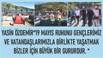 Gençlik ve Su Sporları etkinliği büyük katılım ve coşkuyla gerçekleştirildi.