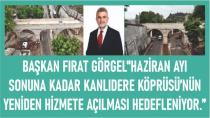 Tarihi Kanlıdere Köprüsü’nün Restorasyonu'nda Sona Doğru