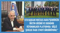 Başkan Narlı ve Delegeler TOBB 82. Genel Kurulunda