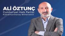 CHP'de son yaşanan olaylara Kahramanmaraş Milletvekili Ali ÖZTUNÇ sessiz kalmadı.