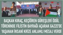Afşin Belediye Başkanı Kıraç'tan, Keçiören Er Meydanından Filistin Mesajı
