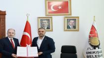 Başkan Toptaş ve İl Müftüsü Güller’den Mukaddes Emanetler için işbirliği
